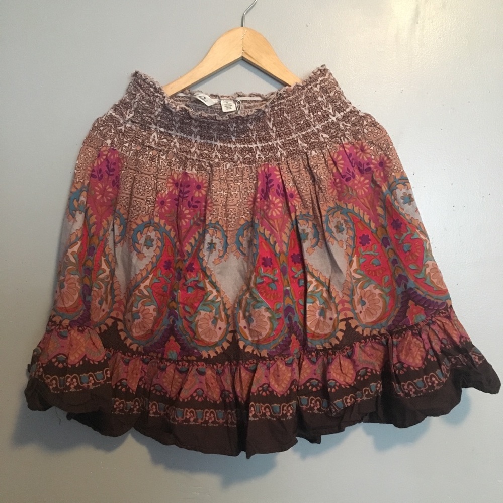 Paisley Print Skirt Size Medium